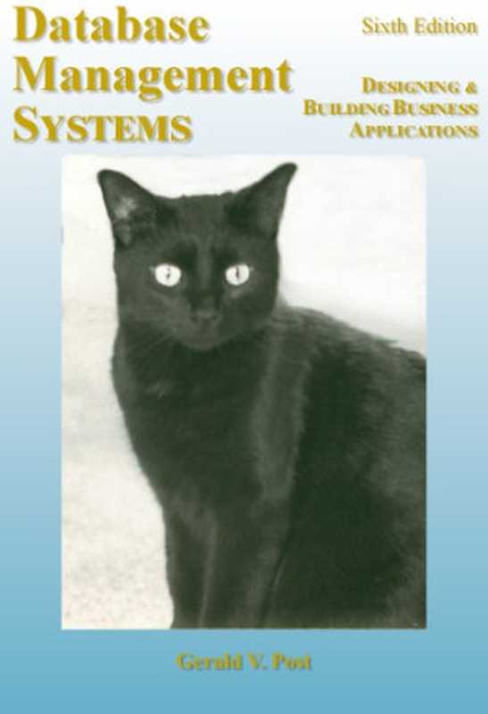 Database Management Systems Designing & Building Business Applications（Gerald V. Post）（2014）