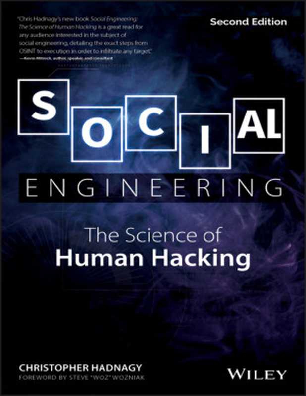 Social Engineering： The Science of Human Hacking（Christopher Hadnagy）（Wiley 2018）