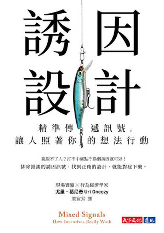 誘因設計：精準傳遞訊號，讓人照著你的想法行動（尤里 &middot; 葛尼奇 (Uri Gneezy)）（天下文化出版股份有限公司 2023）