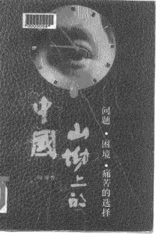 山坳上的中国：问题&middot;困难&middot;痛苦的选择（何博传）（贵州人民出版社 1989）