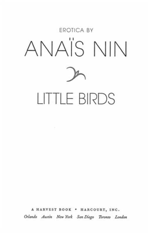 Little Birds（Nin Anais）（Houghton Mifflin Harcourt 2004）