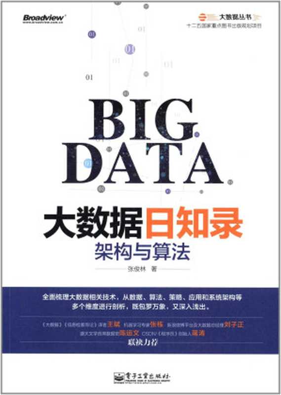 大数据日知录：架构与算法 (大数据丛书)（张俊林 [张俊林]）（电子工业出版社 2014）