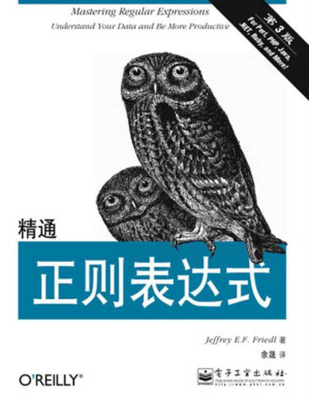 精通正则表达式（第3版）（Jeffrey E.F.Friedl [E.F.Friedl， Jeffrey]）（电子工业出版社 2012）