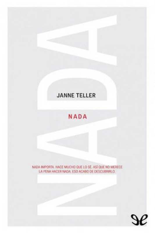 Nada（Janne Teller）（ePubLibre 2000）