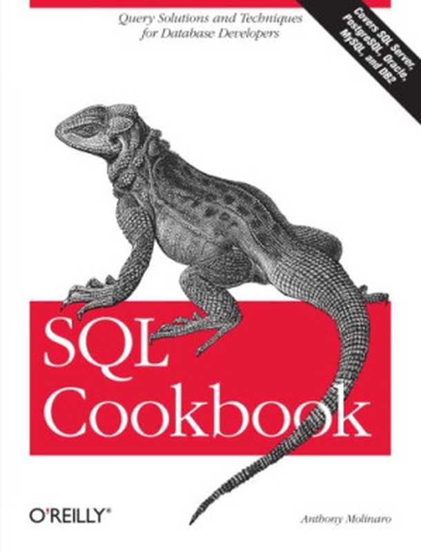 SQL cookbook [query solutions and techniques for database developers ; covers SQL server， PostgreSQL， Oracle， MySQL， and DB2]（Anthony Molinaro）（O&rsquo;Reilly Media 2005）