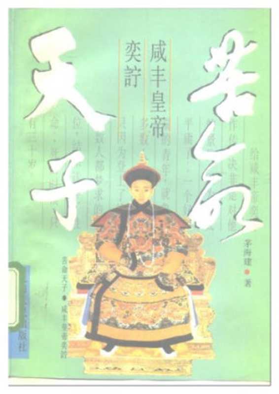 苦命天子：咸丰皇帝奕詝（茅海建）（上海人民出版社 1995）